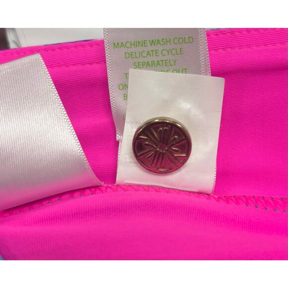 Lilly Pulitzer Luxletic Daphne Golf Skort Pundy Blue Isle Be Back Size 12 - Picture 10 of 10